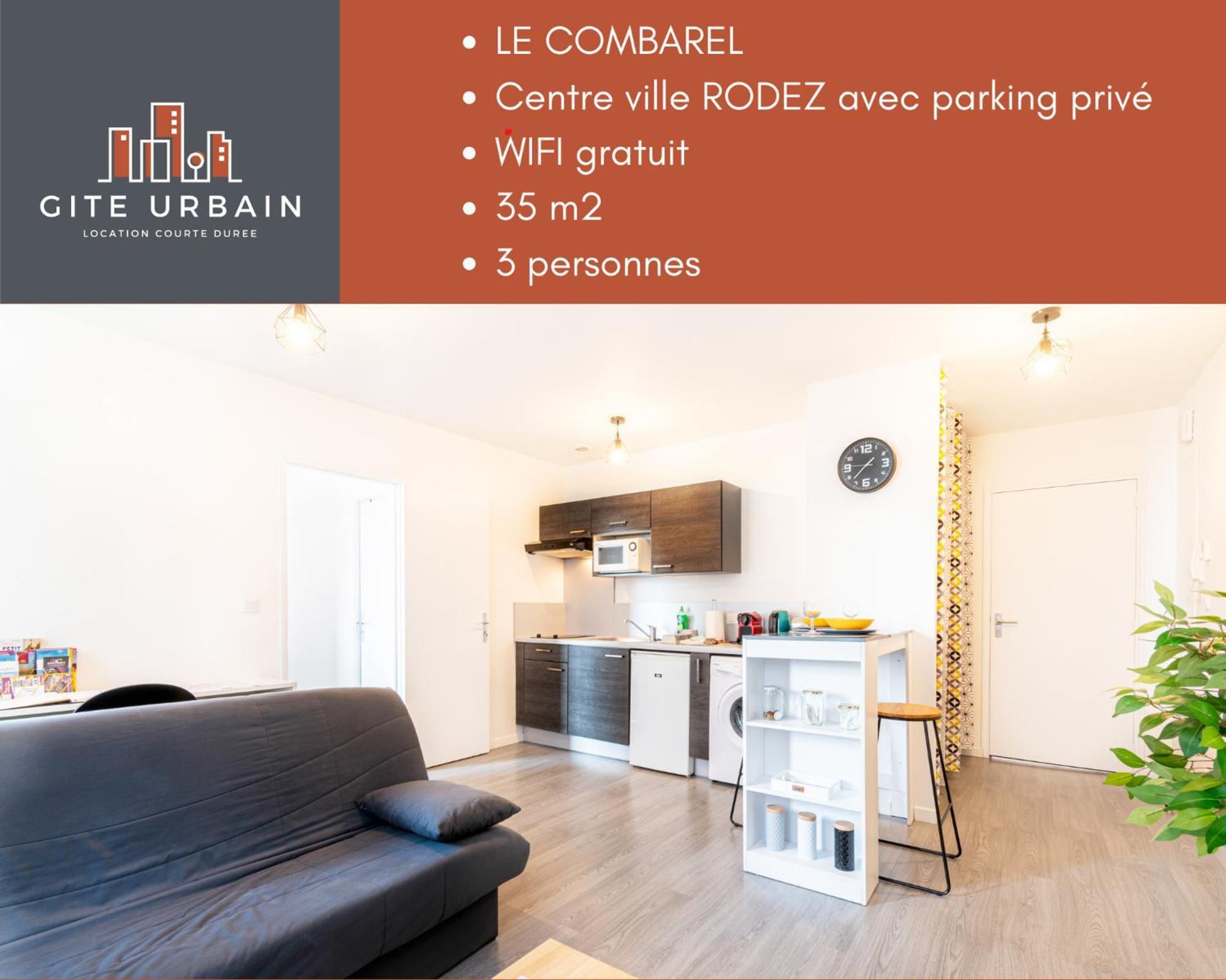 Le Combarel Apartamento Rodez Exterior foto